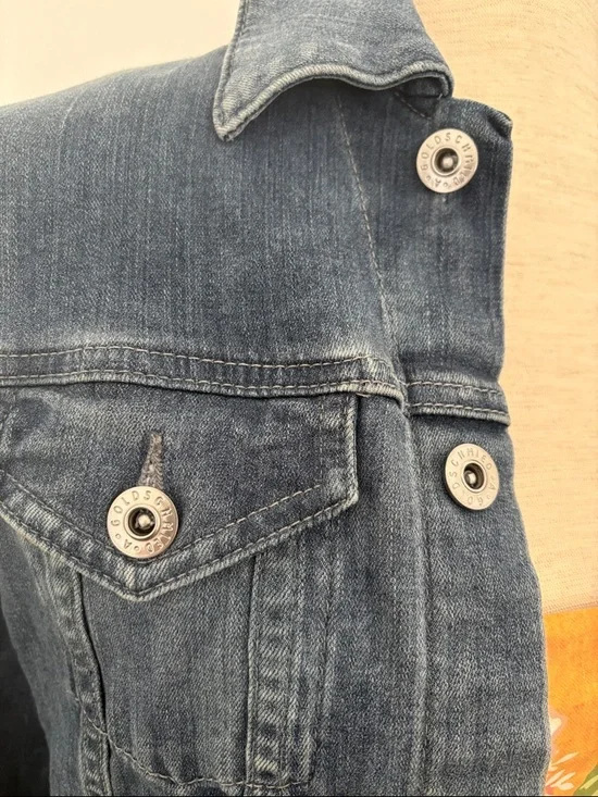 AG Adriano Goldschmied Denim Jean Jacket - Picture 6 of 12